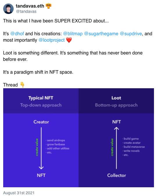 HashKey 曹一新：探究NFT 黑馬Loot 設計亮點