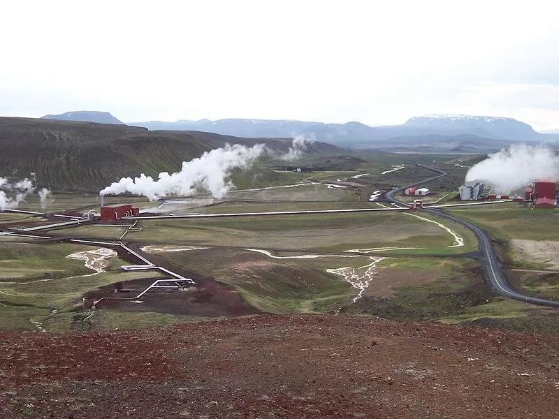 冰島克拉夫拉地熱電站