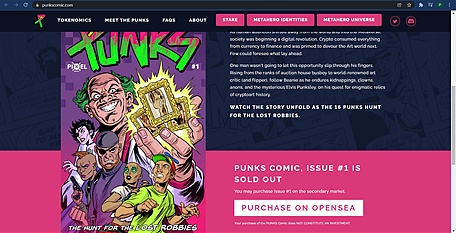 Punks Comic網站