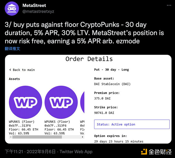 一文讀懂NFT期權協議及代表項目