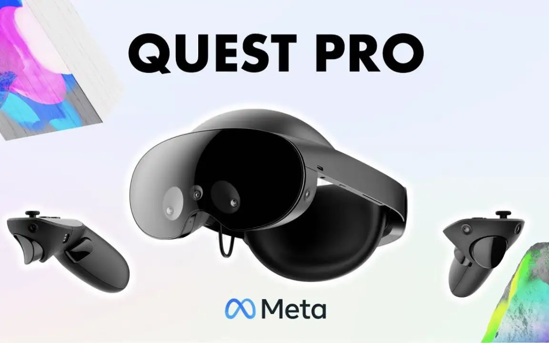 圖： Meta發布的新款VR頭顯設備Meta Quest Pro