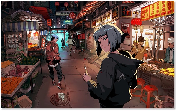 Azuki的「The Alley」頁面