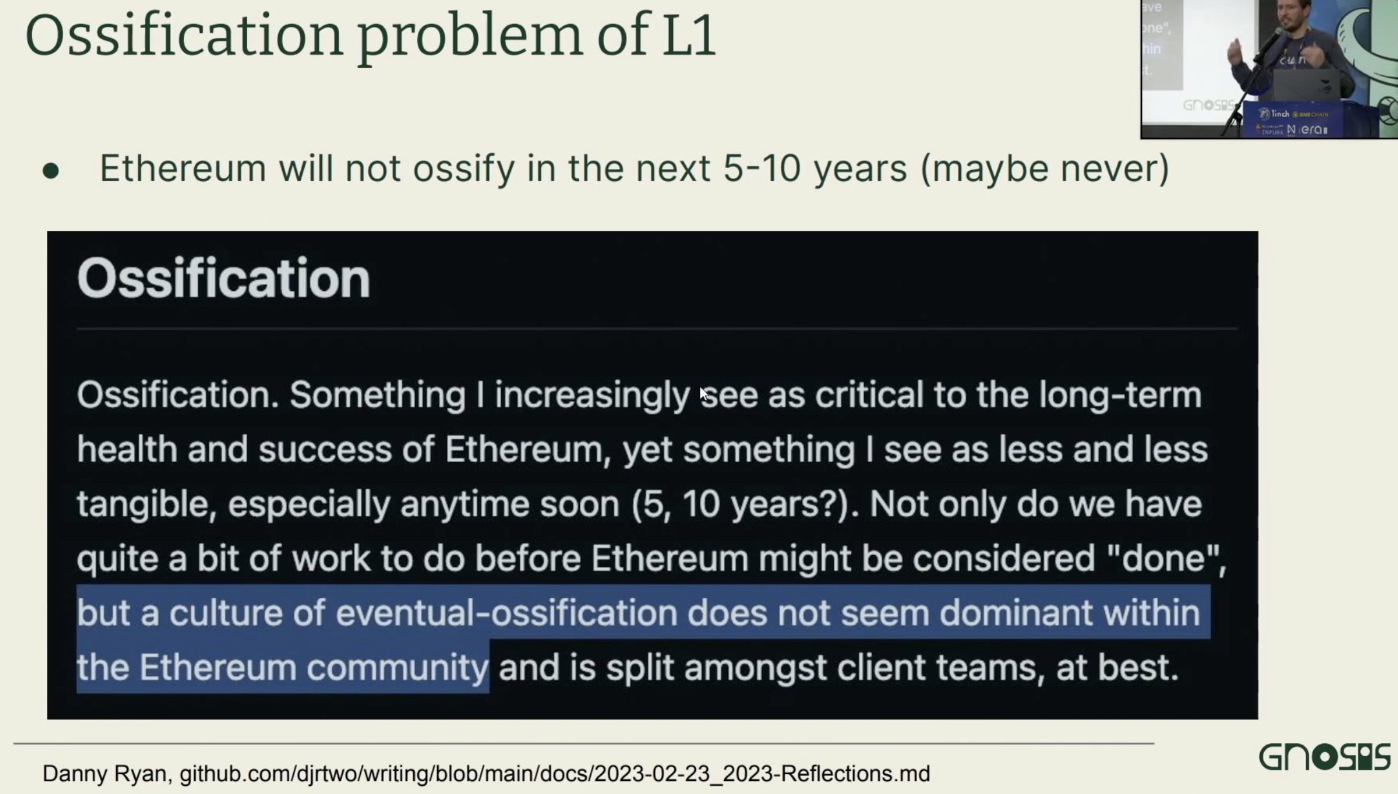 Gnosis創始人EthDenver分享筆記：為什麼Layer2仍有局限性？