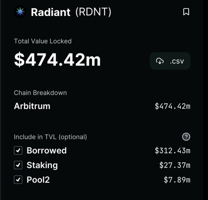 Radiant：始於Arbitrum的全鏈借貸市場