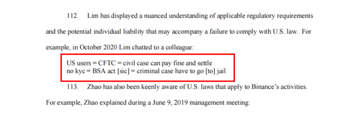 CFTC 起訴CZ 和Binance 違反美國監管規定的法律邏輯