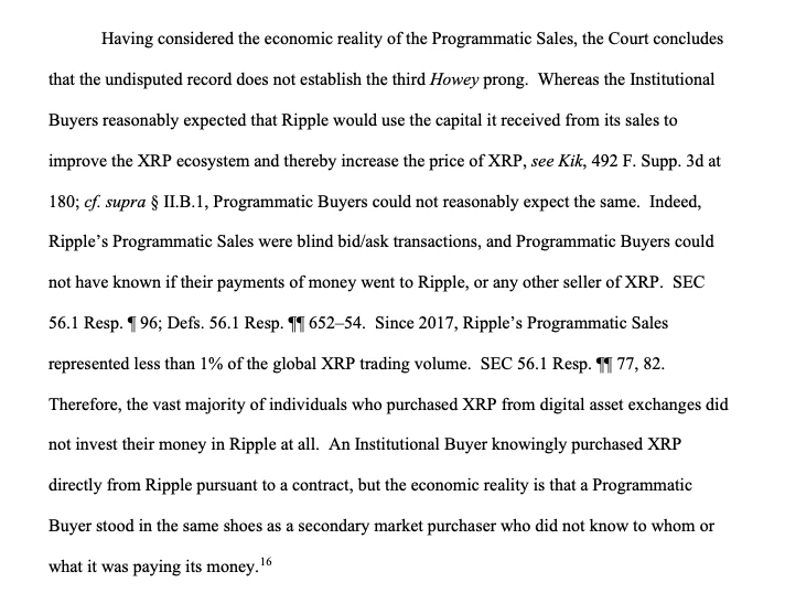 3分鐘速覽“SEC訴Ripple”判決書：XRP到底是不是證券？