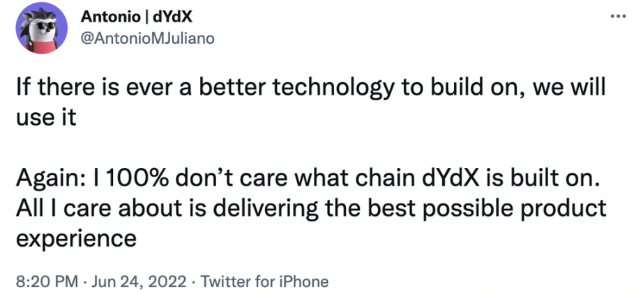 全面解讀鏈上衍生品龍頭dYdX：從DEX到Layer1，DYDX的想像空間有多大？