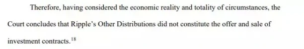 3分鐘速覽“SEC訴Ripple”判決書：XRP到底是不是證券？