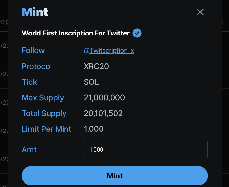 發推文即Mint，社交銘文TwitScription怎麼玩？