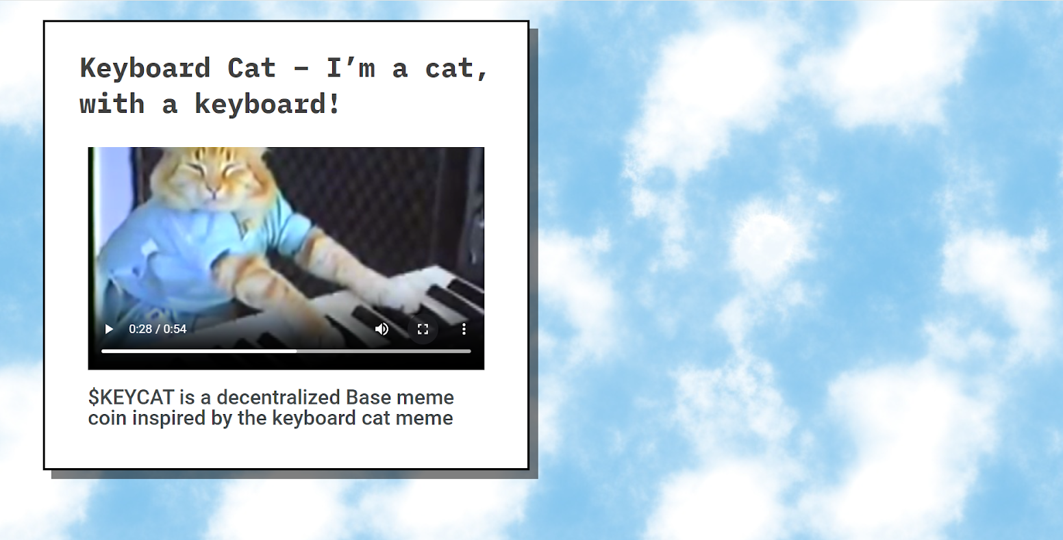 “貓貓Meme大作戰”，誰會是第一個跑出來的貓幣？