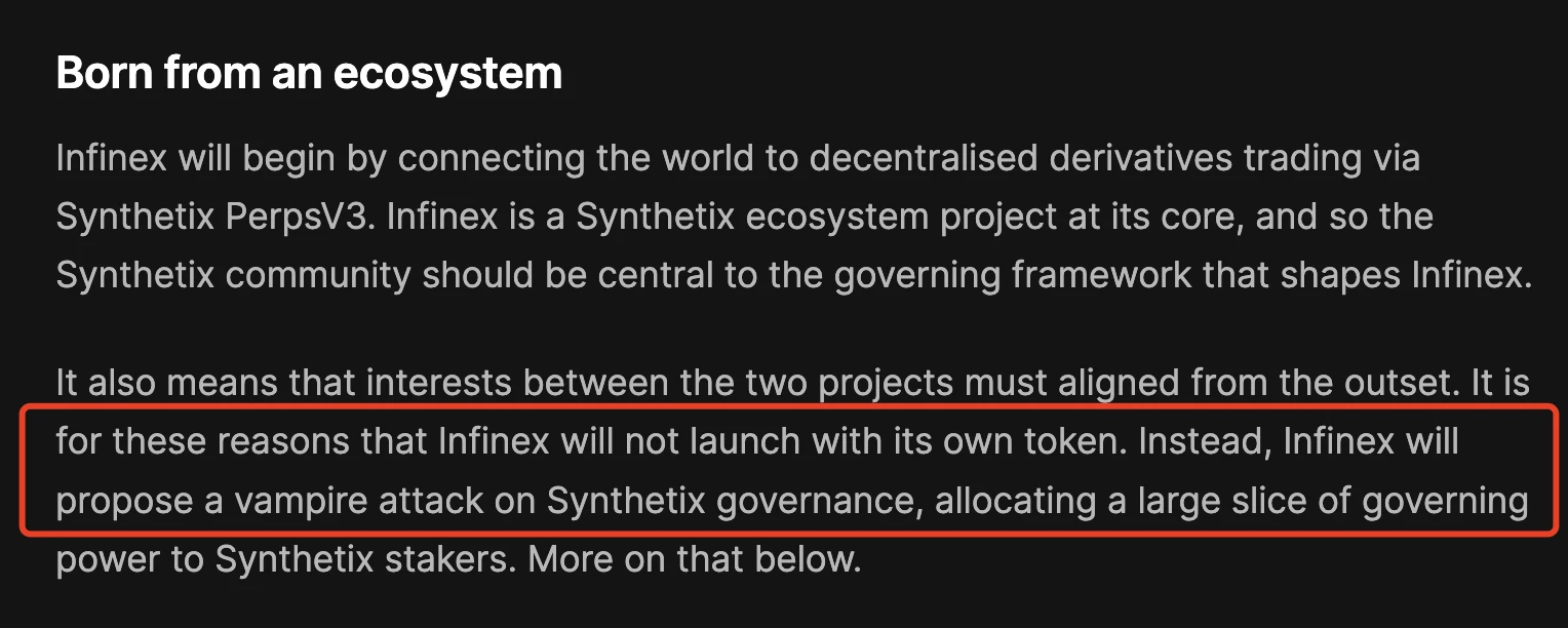 淺析Synthetix創辦人的新計畫Infinex：首日「吸金」逾5000萬美元，會發新代幣嗎？