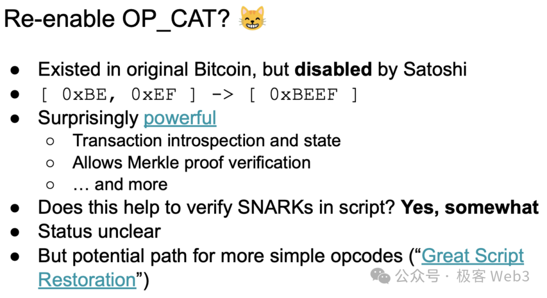 從OP_CAT到狀態證明和BitVM，如何讓比特幣支援ZK？