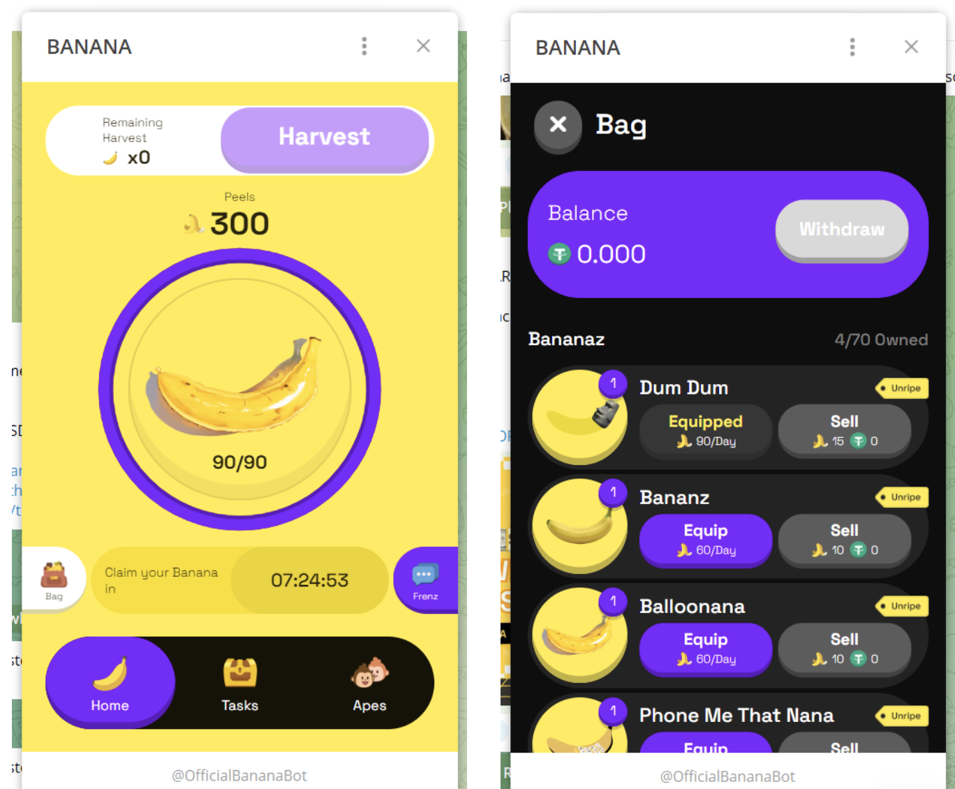 點點滑鼠剝香蕉：The Banana Game可否成為下一個NotCoin？